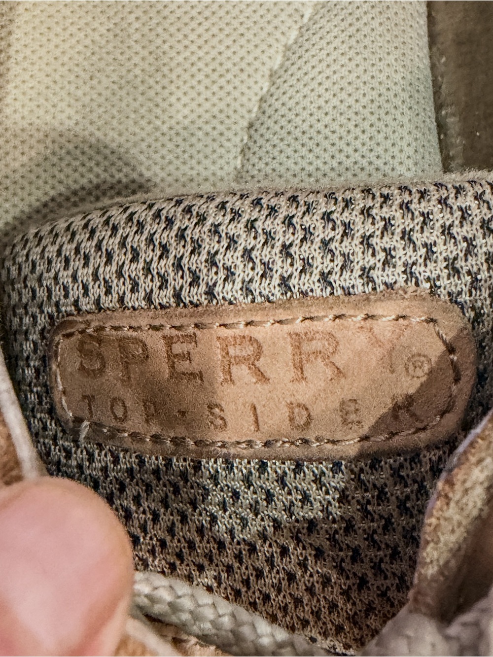 Women’s Sperry Top-Sider Intrepid Tan Leather Boat Shoes Size 8 - Picture 6 of 9